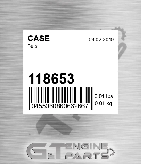 118653 Bulb