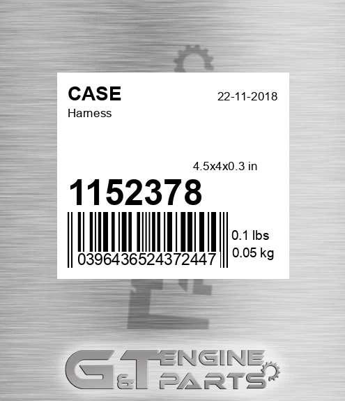 1152378 CASE Harness