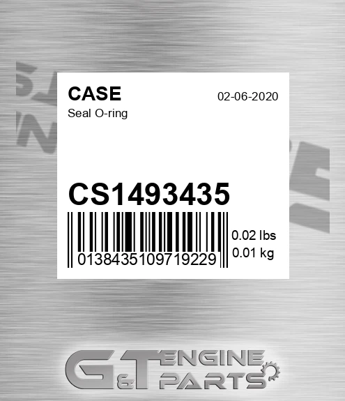 CS1493435 Seal O-ring