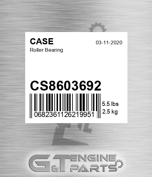 CS8603692 Roller Bearing