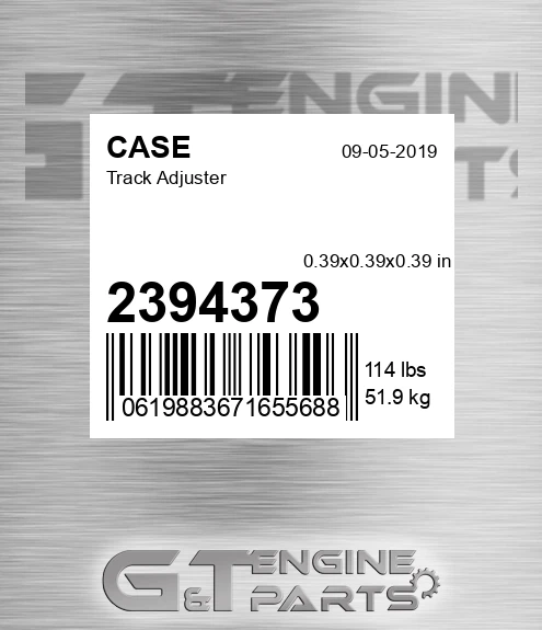 2394373 CASE Track Adjuster