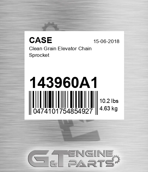 143960A1 Clean Grain Elevator Chain Sprocket