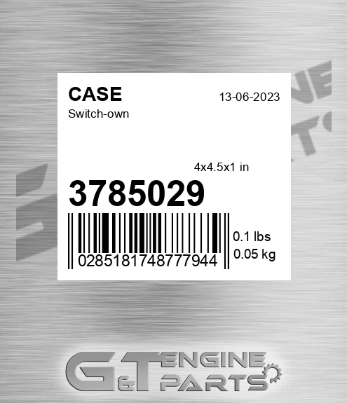 3785029 CASE Switch-own