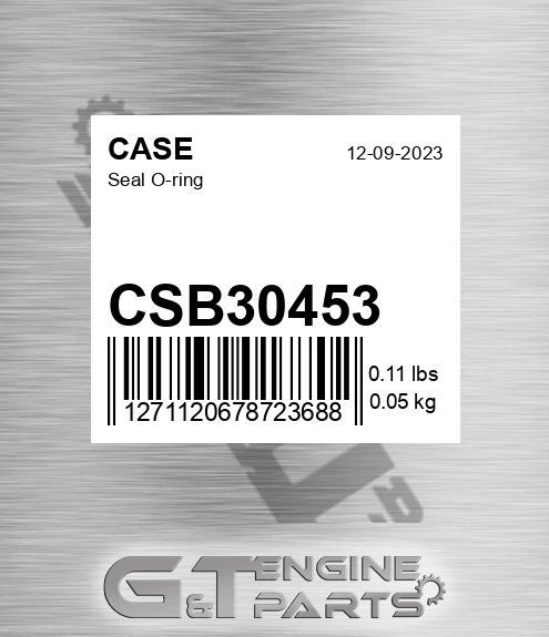 CSB30453 Seal O-ring
