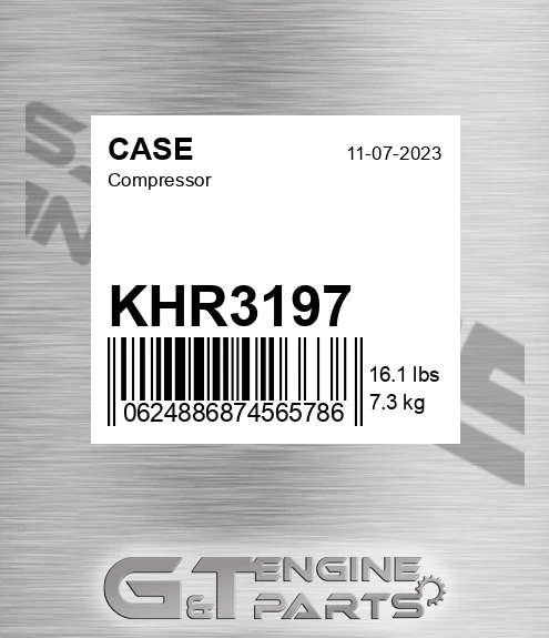 KHR3197 CASE Compressor