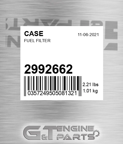 2992662 Fuel Filter