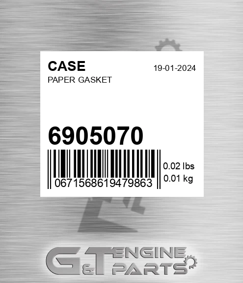 6905070 Paper Gasket