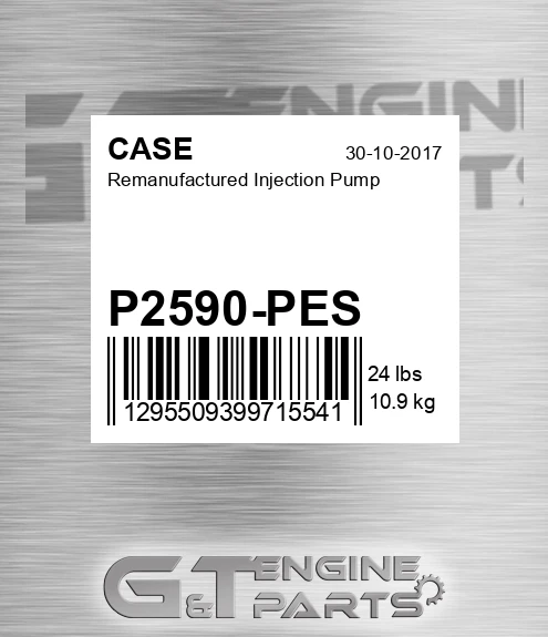 P2590-PES Remanufactured Injection Pump