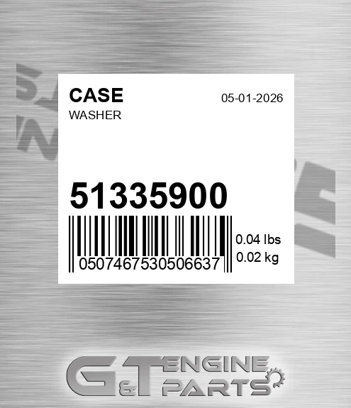 51335900 Washer