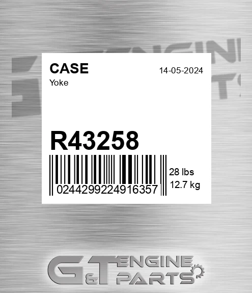R43258 Yoke