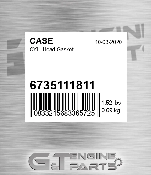 6735111811 Cyl. Head Gasket