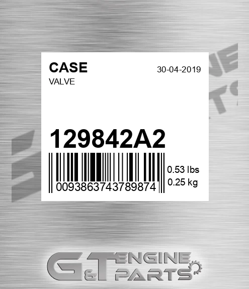 129842A2 Valve