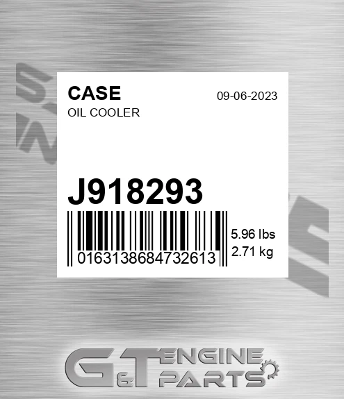 J918293 Oil Cooler