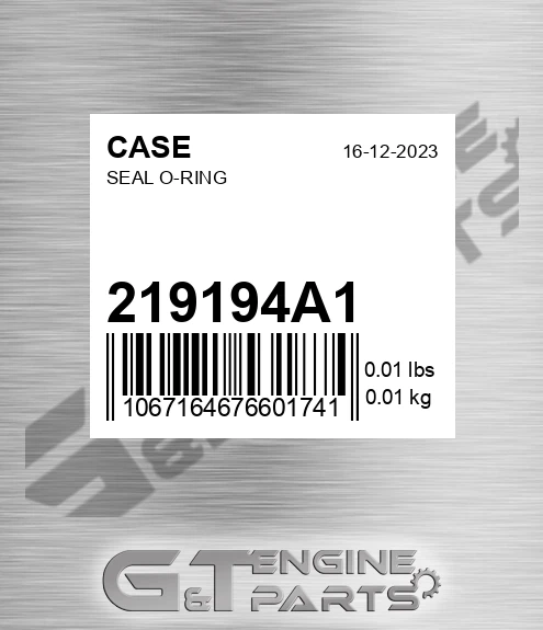 219194A1 Seal O-ring
