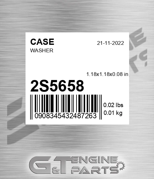 2S5658 CASE Washer