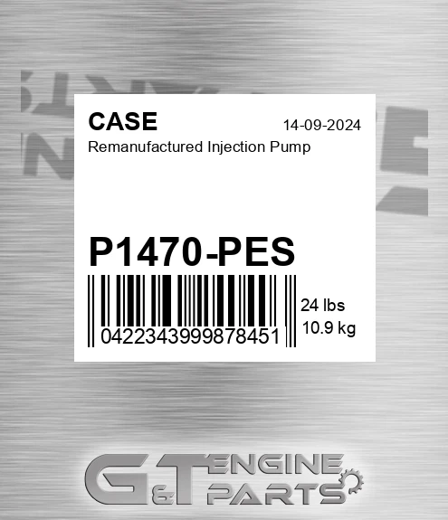 P1470-PES Remanufactured Injection Pump