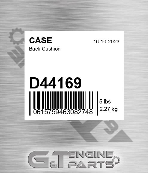 D44169 Back Cushion