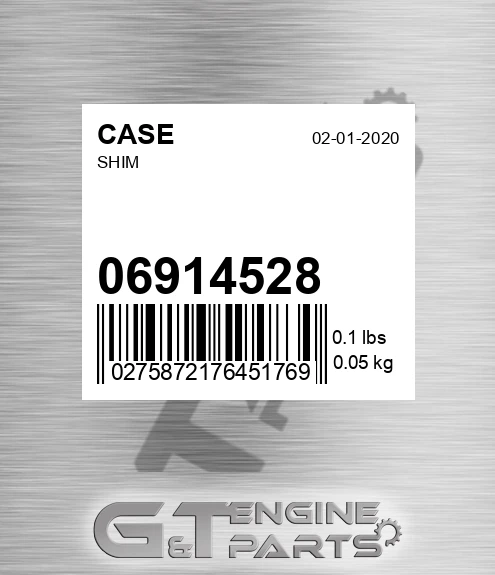 06914528 CASE Shim