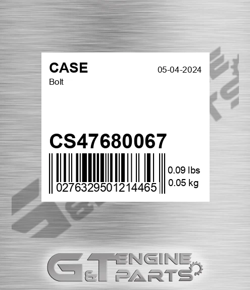 CS47680067 Bolt