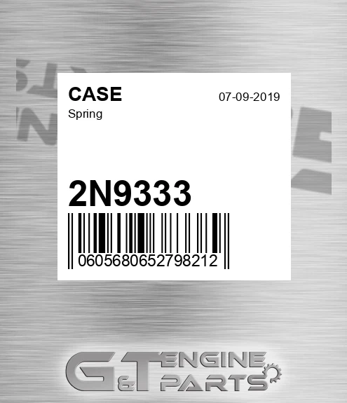2N9333 CASE Spring