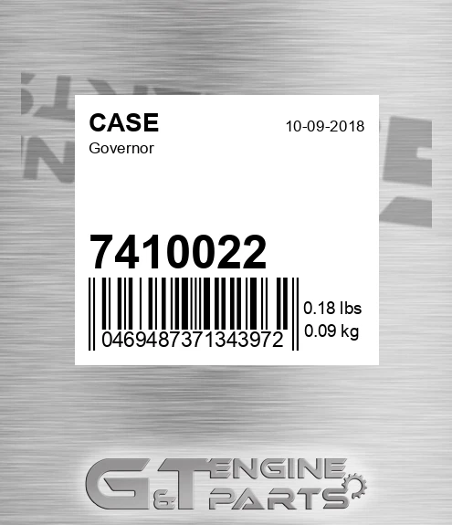 7410022 Governor