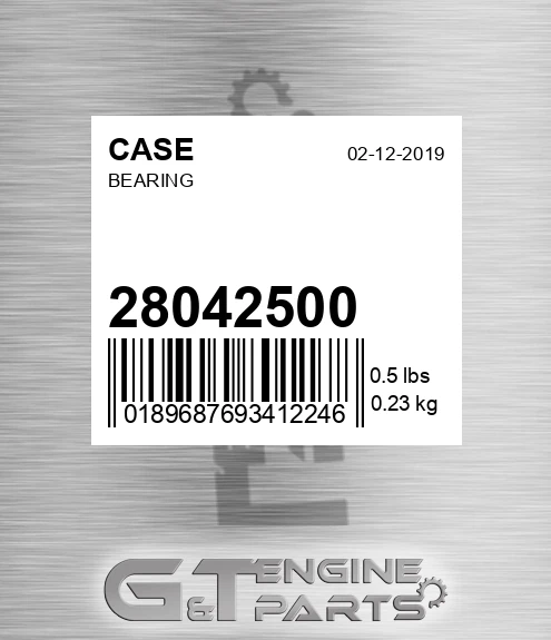 28042500 CASE Bearing