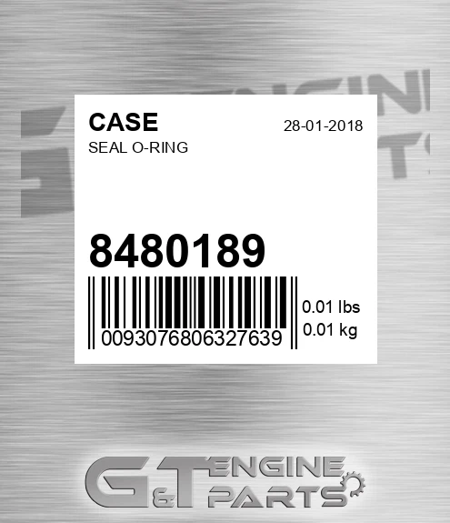 8480189 Seal O-ring