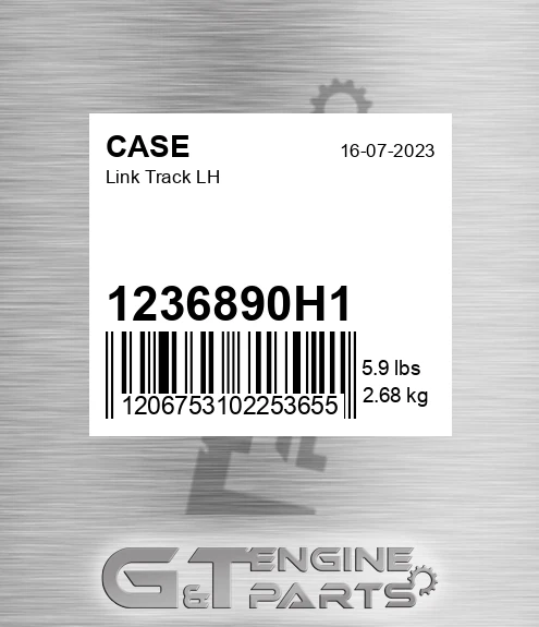 1236890H1 CASE Link Track Lh