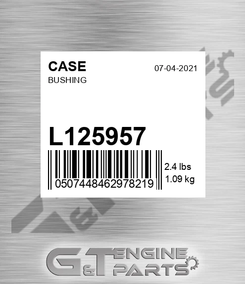 L125957 CASE Bushing