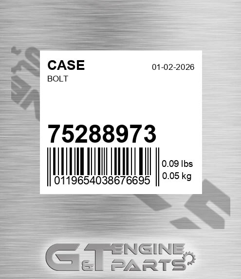 75288973 Bolt
