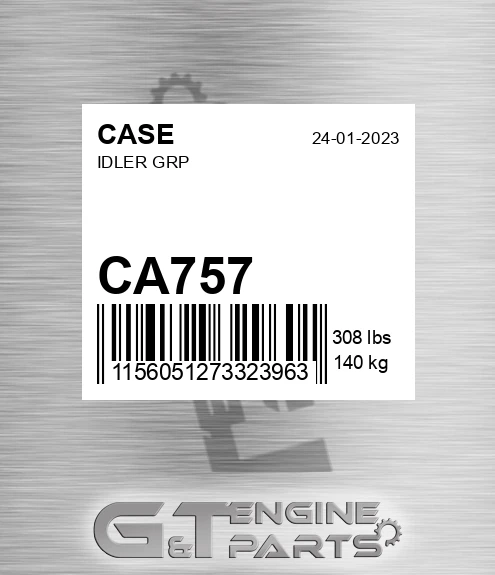 CA757 Idler Grp