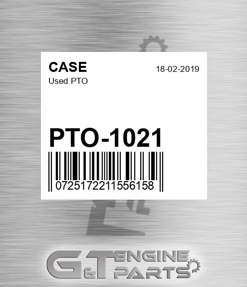 PTO-1021 Used Pto