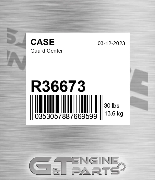 R36673 CASE Guard Center