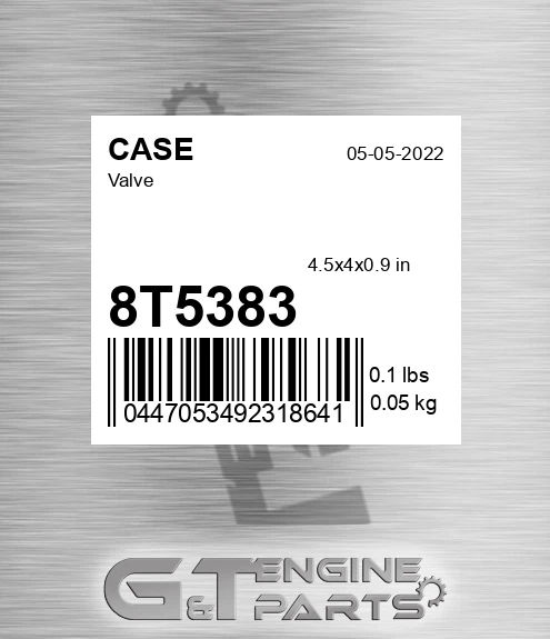8T5383 Valve