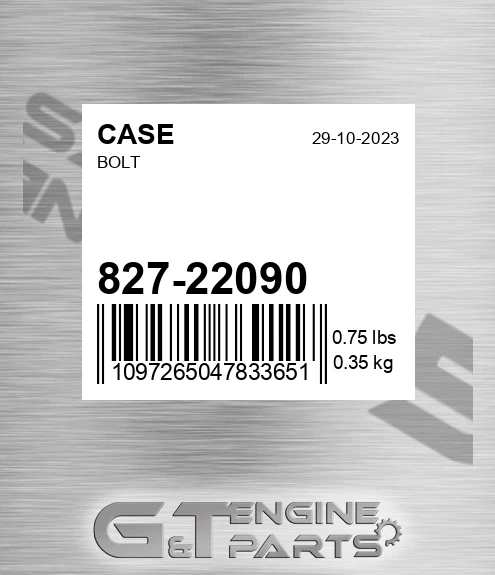 827-22090 Bolt