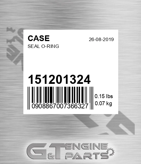 151201324 CASE Seal O-ring