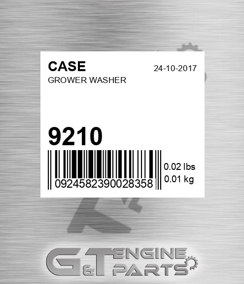 92-10 CASE Grower Washer