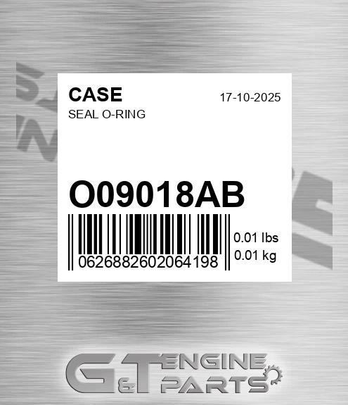 O09018AB Seal O-ring