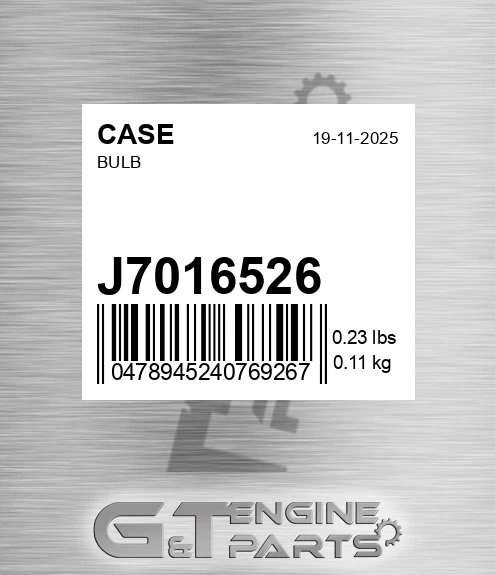 J7016526 Bulb