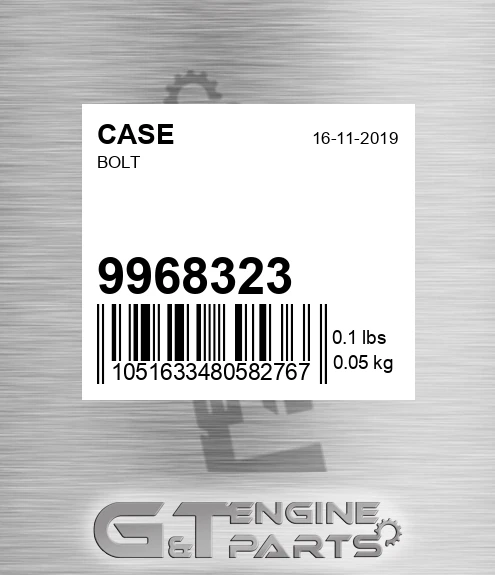 9968323 Bolt