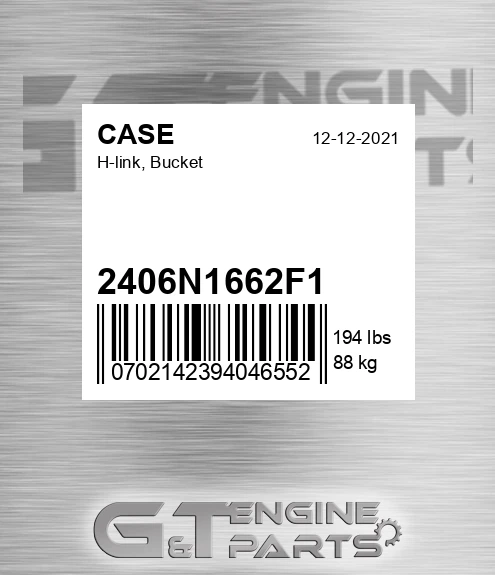 2406N1662F1 H-link, Bucket