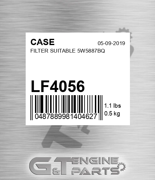 LF4056 Filter Suitable 5w5887bq