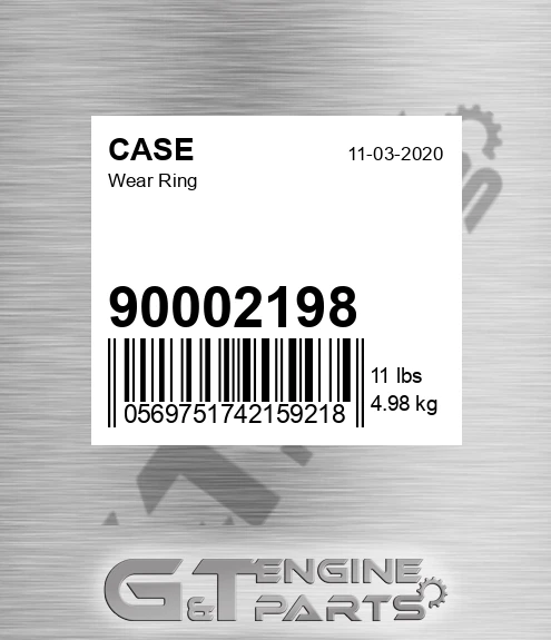 90002198 Wear Ring