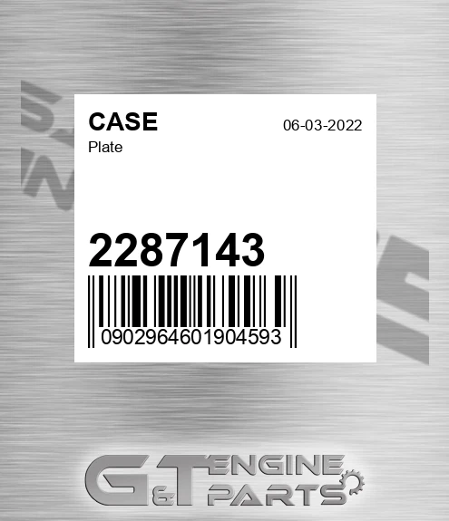 2287143 Plate