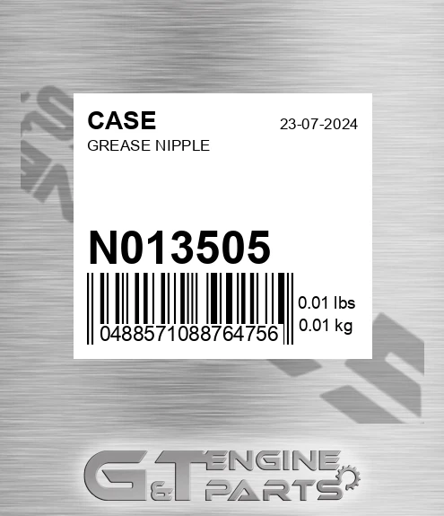 N013505 Grease Nipple