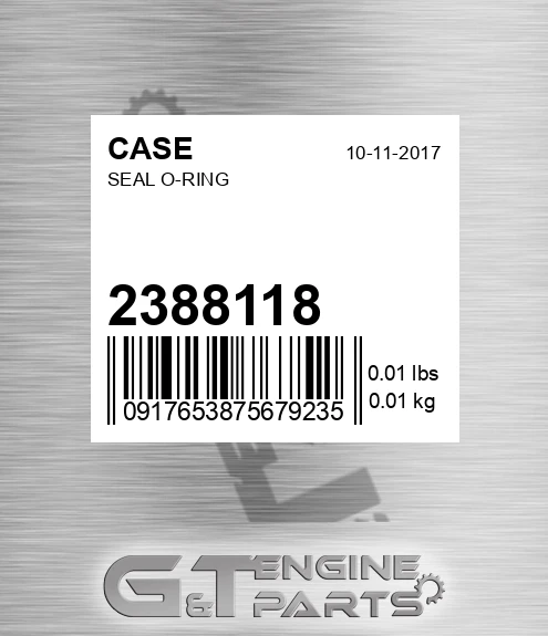 238-8118 Seal O-ring