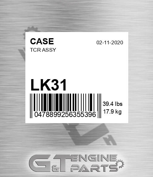 LK31 Tcr Assy