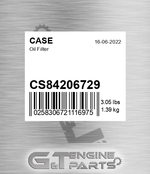 CS84206729 Oil Filter