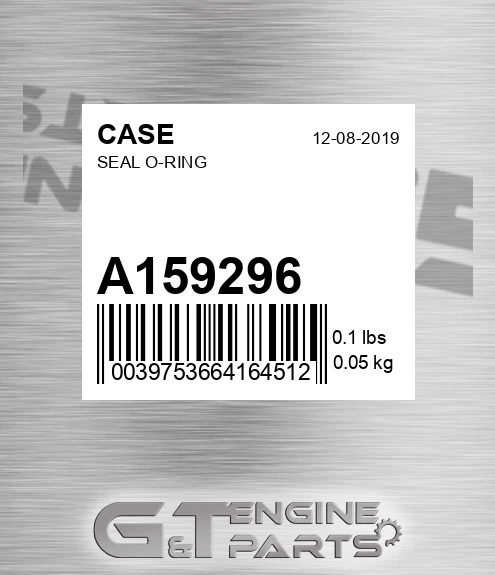 A159296 Seal O-ring