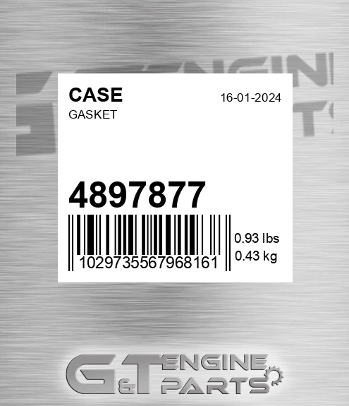 4897877 Gasket